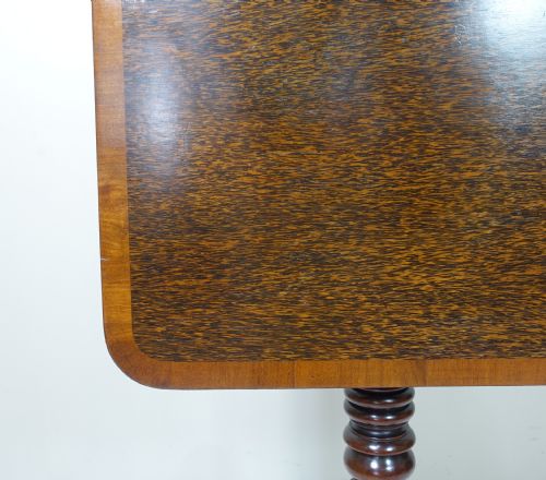 MID 19TH C PALM WOOD SIDE TABLE - ADDITIONAL PHOTO 3