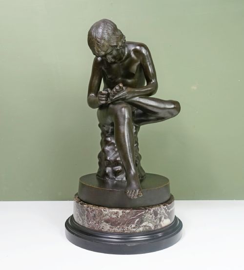 19th C Bronze 'Il Spinario'