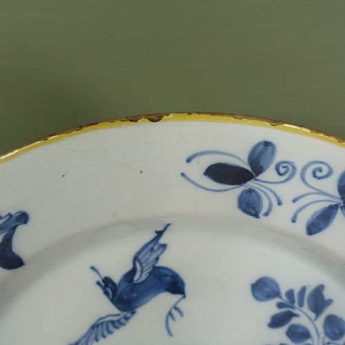 18TH C DELFT CHARGER - ADDITIONAL PHOTO 1