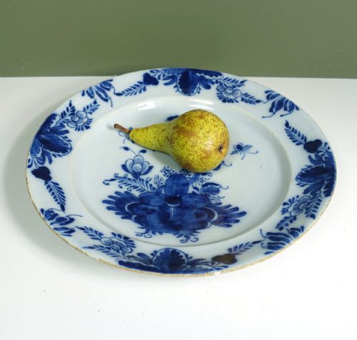 18TH C DELFT CHARGER - ADDITIONAL PHOTO 2