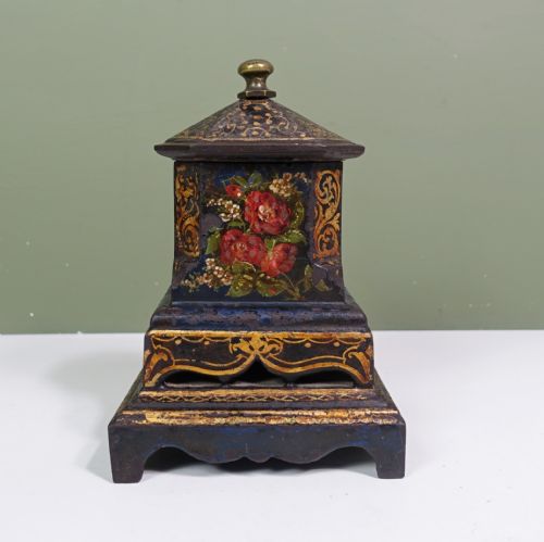 Regency Cast Iron Tobacco Box