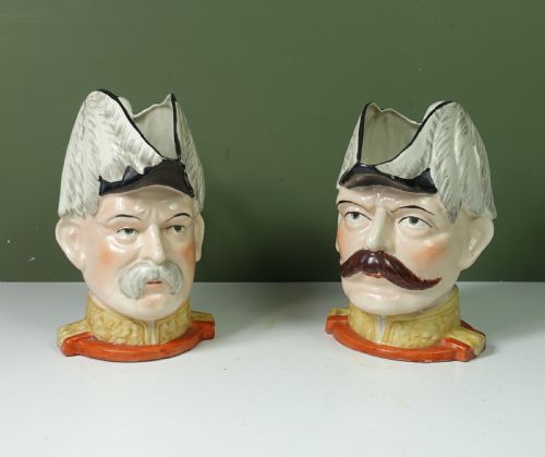Pair of Jugs, Lord Roberts & Lord Kitchener