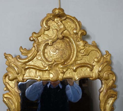 19TH C GILT MIRROR - ADDITIONAL PHOTO 1