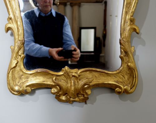 19TH C GILT MIRROR - ADDITIONAL PHOTO 2