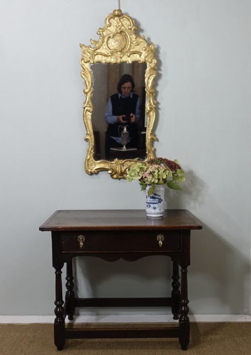 19TH C GILT MIRROR - ADDITIONAL PHOTO 3