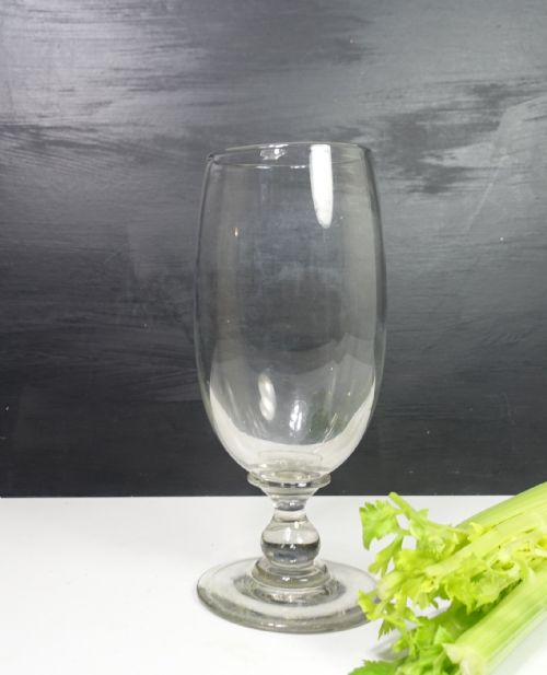 19th C Glass Celery Vase