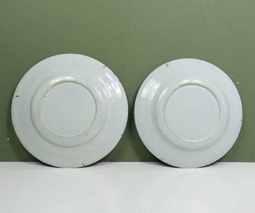 PAIR OF 18TH C DELFT PLATES - ADDITIONAL PHOTO 7