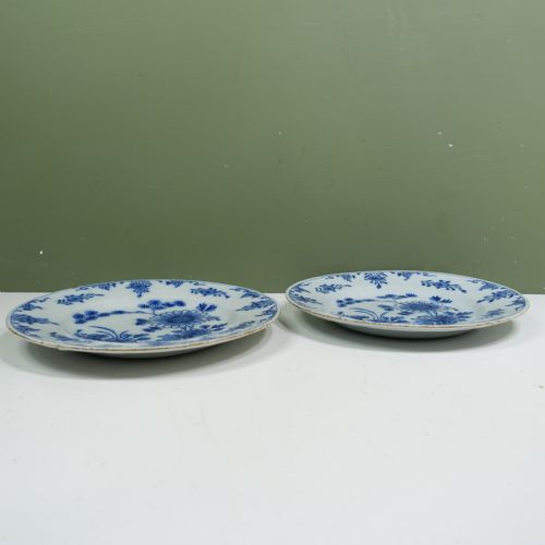PAIR OF 18TH C DELFT PLATES - ADDITIONAL PHOTO 8