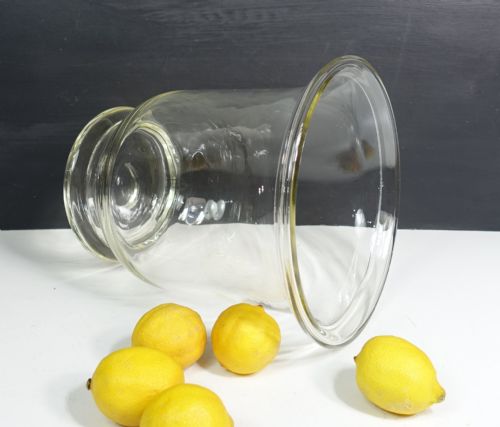 LARGE 19TH C GLASS VASE - ADDITIONAL PHOTO 5