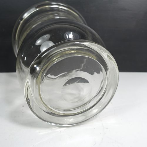 LARGE 19TH C GLASS VASE - ADDITIONAL PHOTO 6