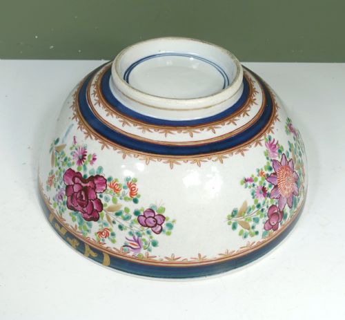 LARGE 19TH C CHINESE CENTRE BOWL - ADDITIONAL PHOTO 3