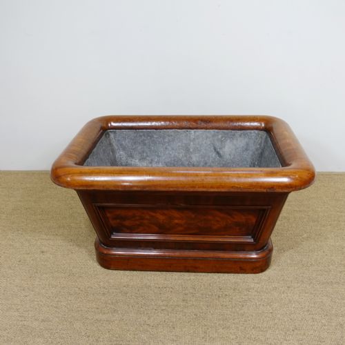 fig 1. EARLY 19TH C MAHOGANY WINE COOLER