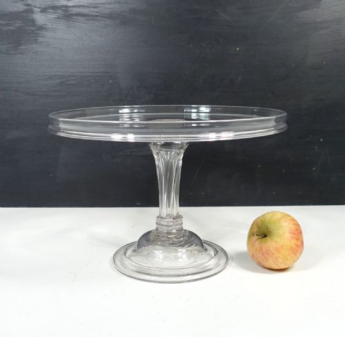 Late 18th C Glass Tazza