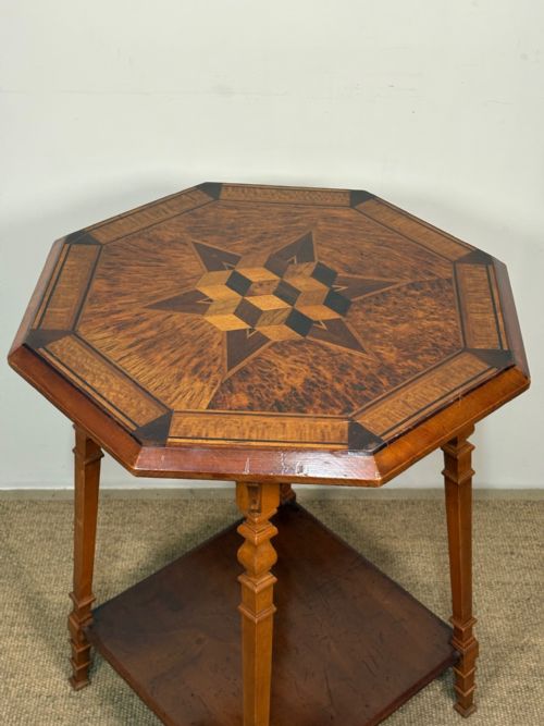19TH C NEW ZEALAND SPECIMEN WOOD TABLE - ADDITIONAL PHOTO 1