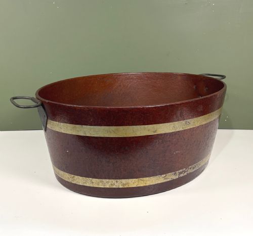 19th C Papier Mache Jardiniere