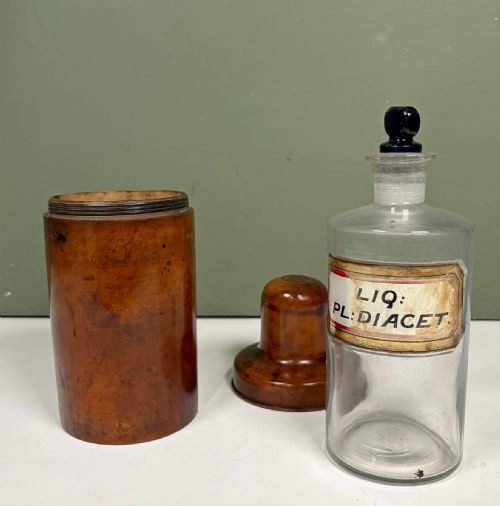 19TH C BOTTLE CARRIER - ADDITIONAL PHOTO 2
