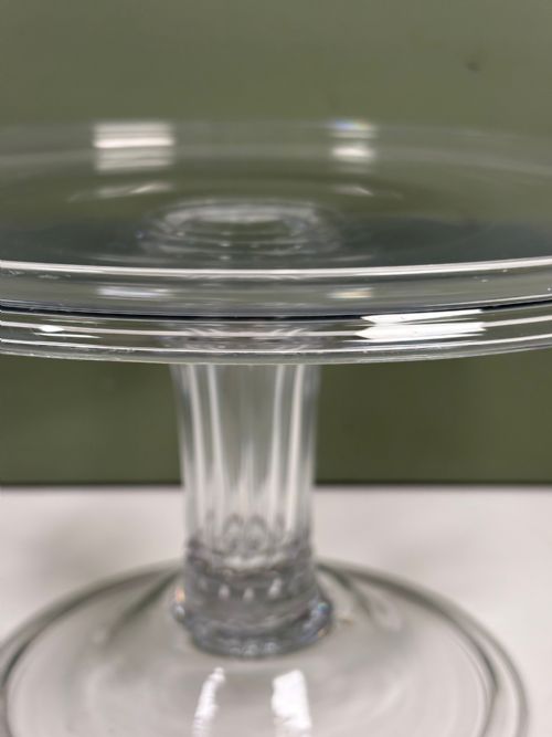 GEORGE III GLASS TAZZA - ADDITIONAL PHOTO 6