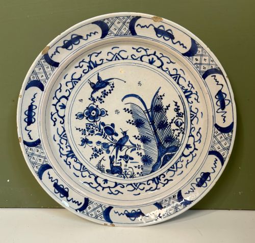 18th C Delft Plate