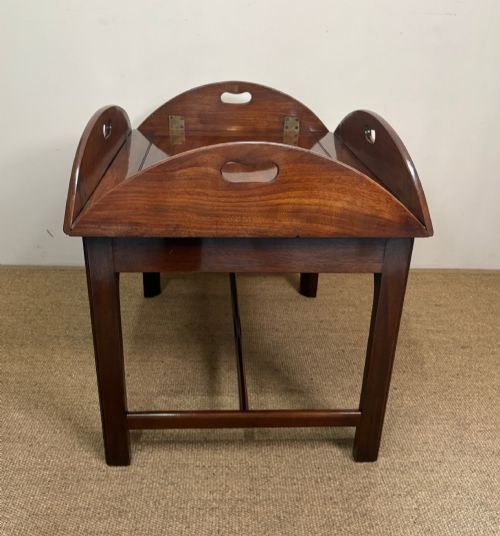 GEORGE III MAHOGANY BUTLERS TRAY - ADDITIONAL PHOTO 3