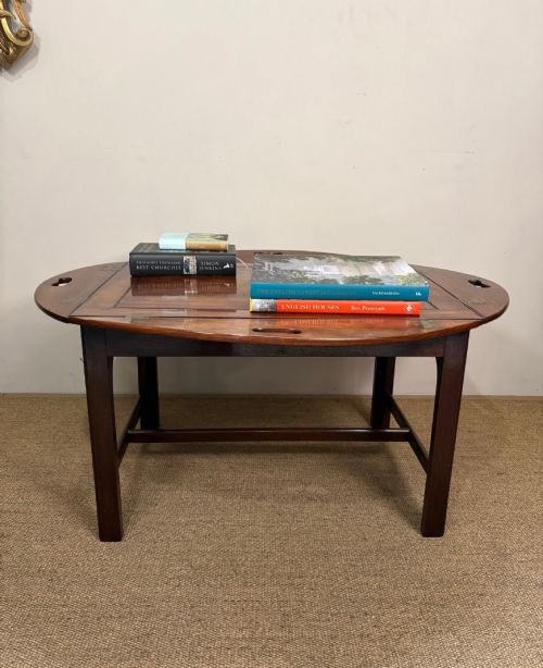 GEORGE III MAHOGANY BUTLERS TRAY - ADDITIONAL PHOTO 5