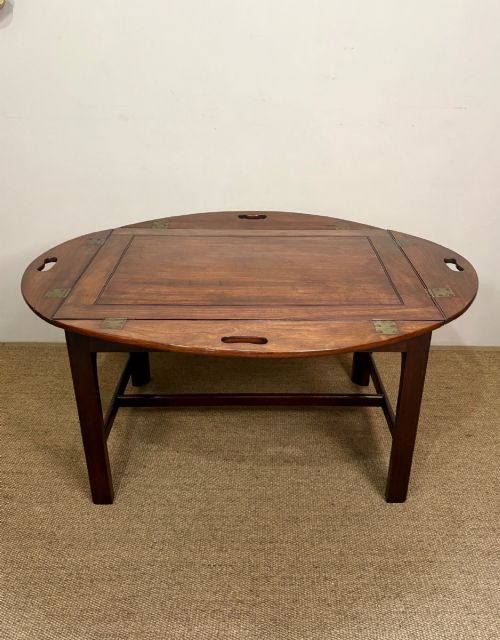 GEORGE III MAHOGANY BUTLERS TRAY - ADDITIONAL PHOTO 6