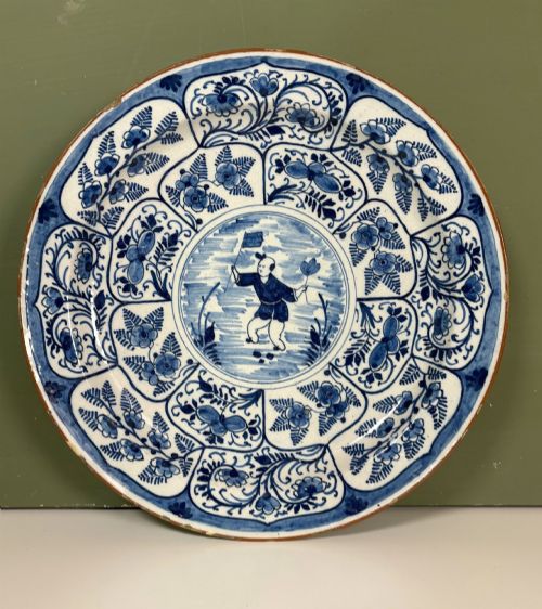 18TH C DELFT DISH C1750