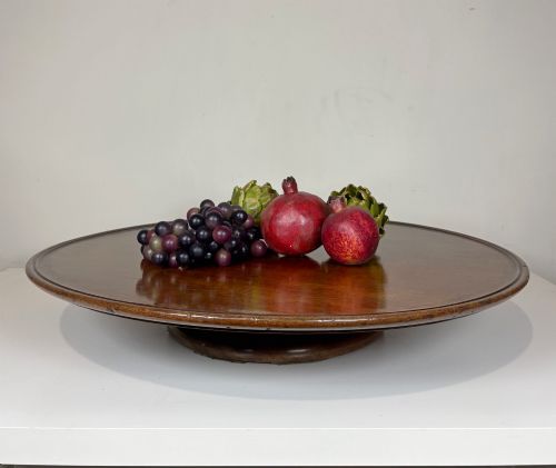 Noticeably Large 19th C Lazy Susan