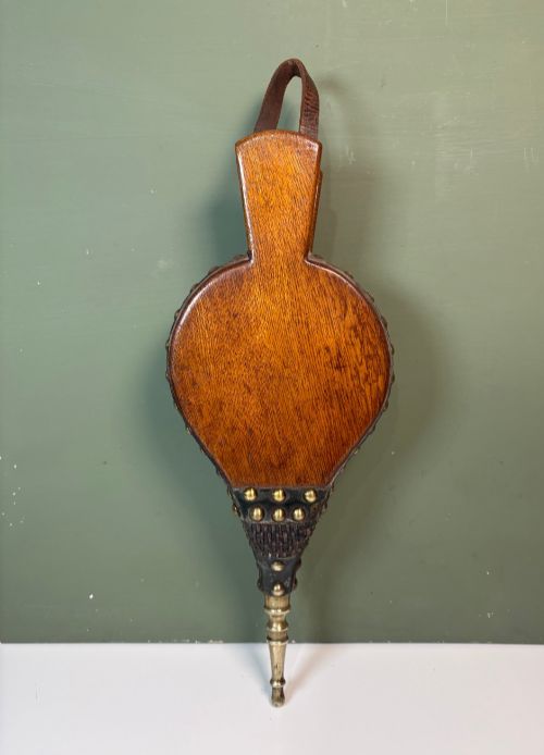 19th C Oak Fire Bellows