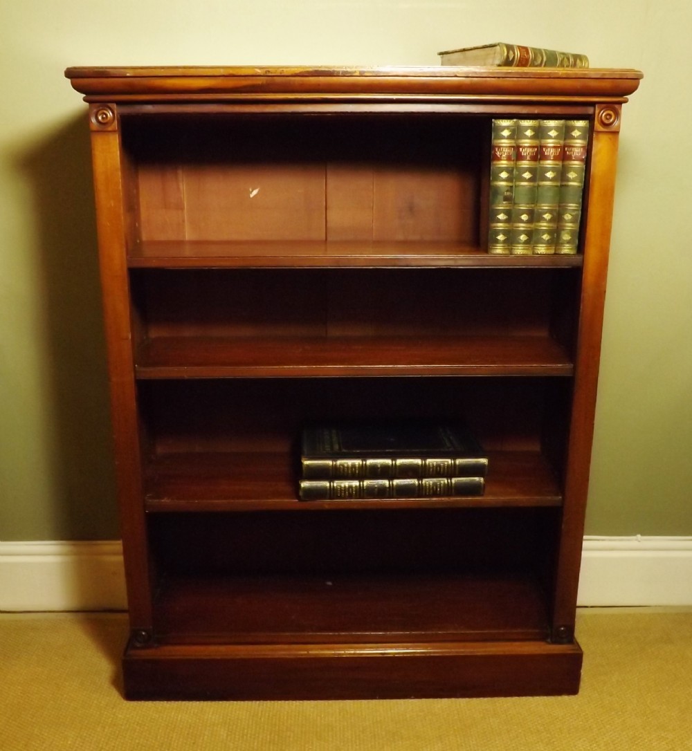 19TH C MAHOGANY BOOKCASE