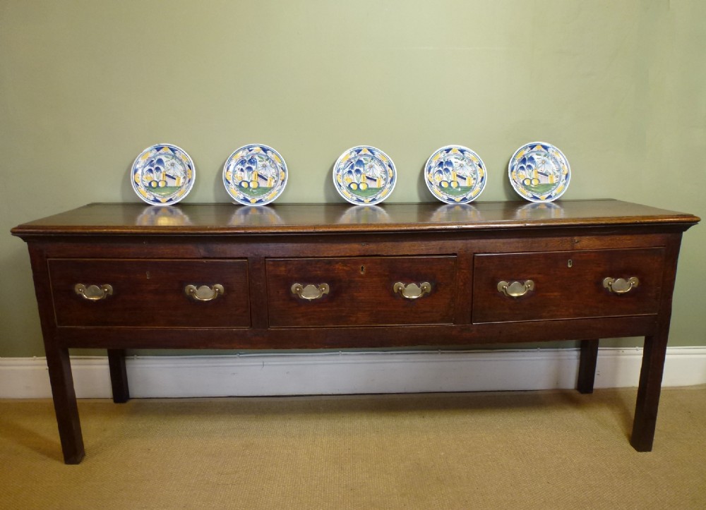 18th Century Antique Oak Dresser