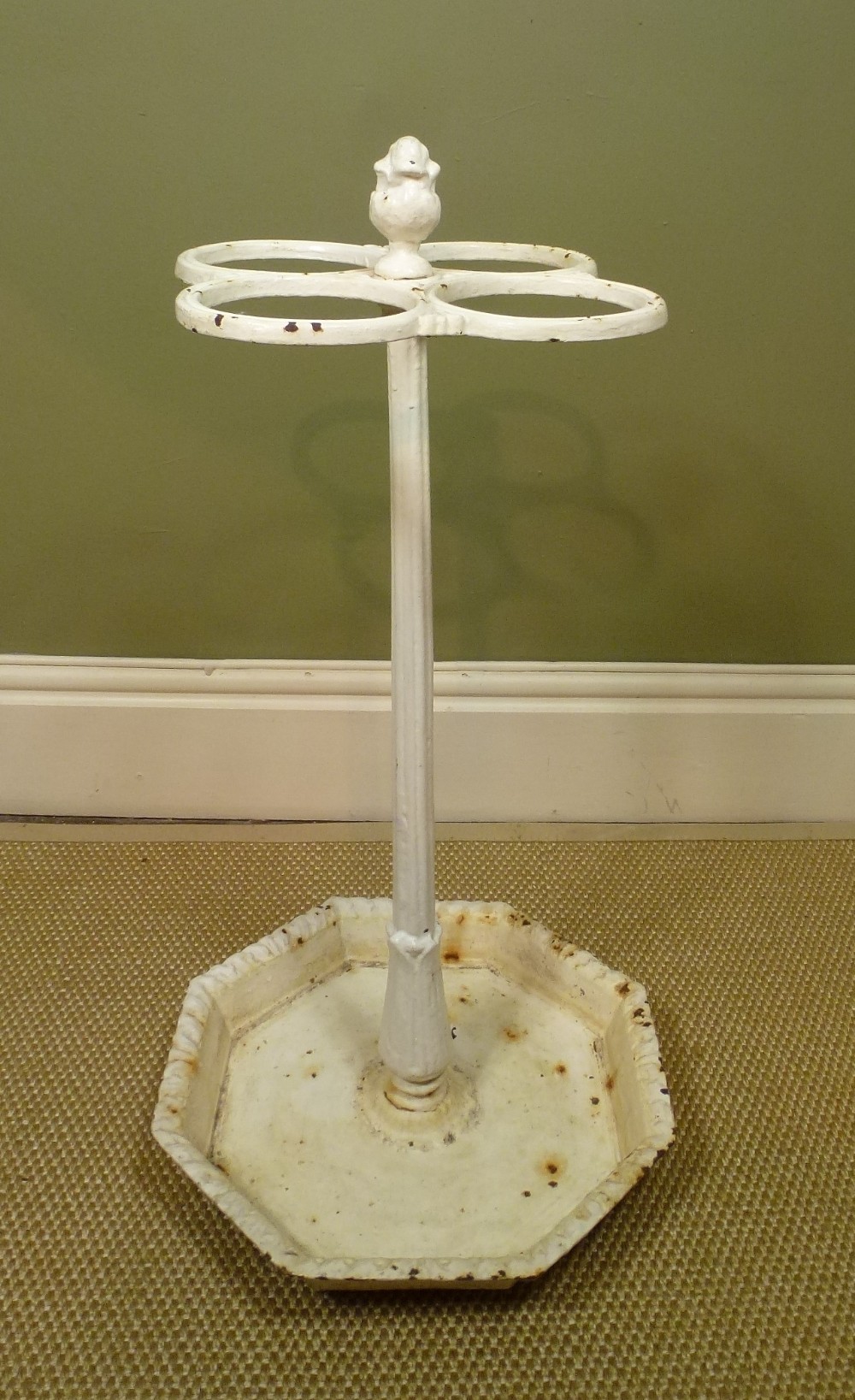 ANTIQUE CAST-IRON STICK STAND