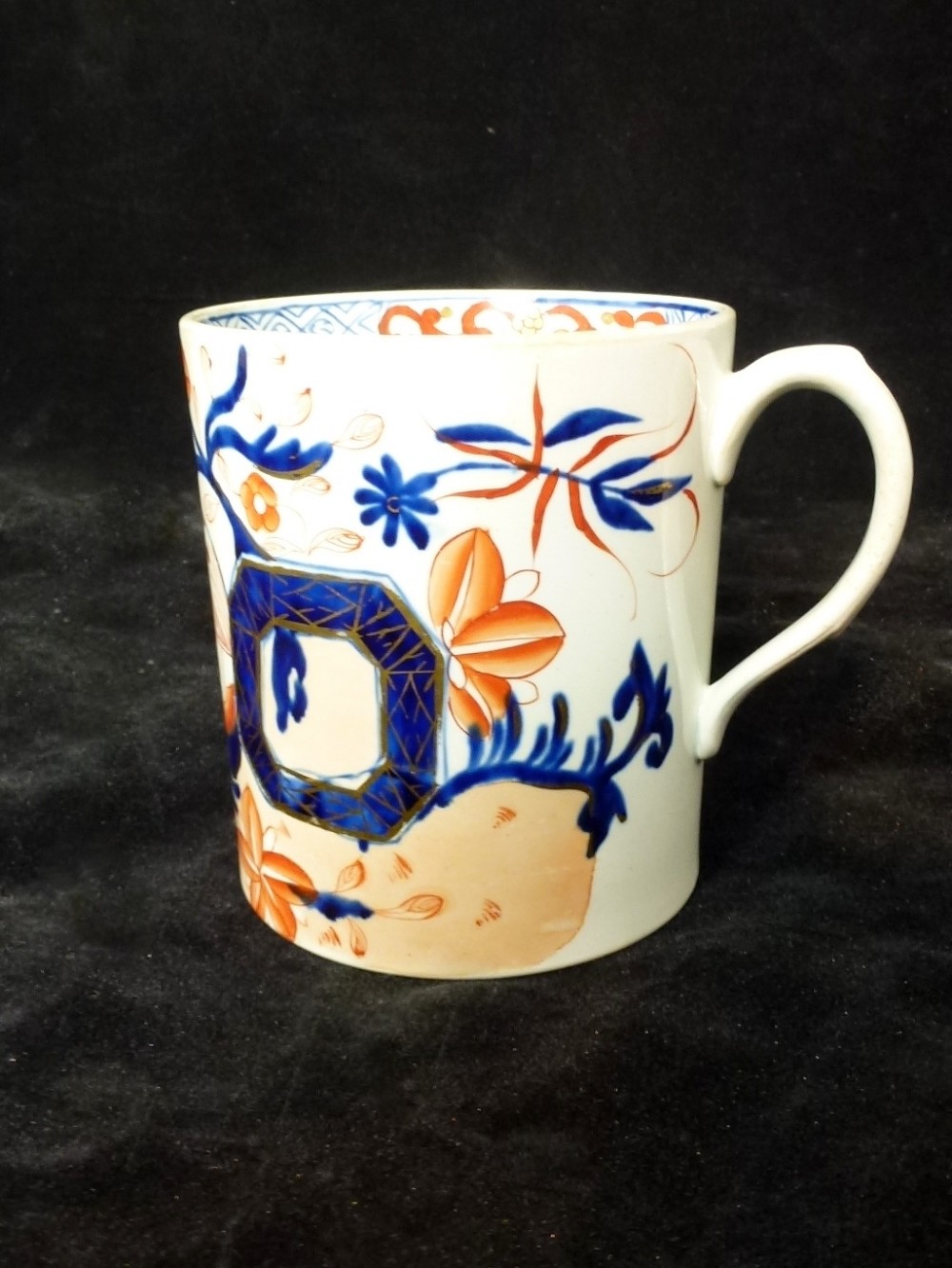 19th C ironstone tankard