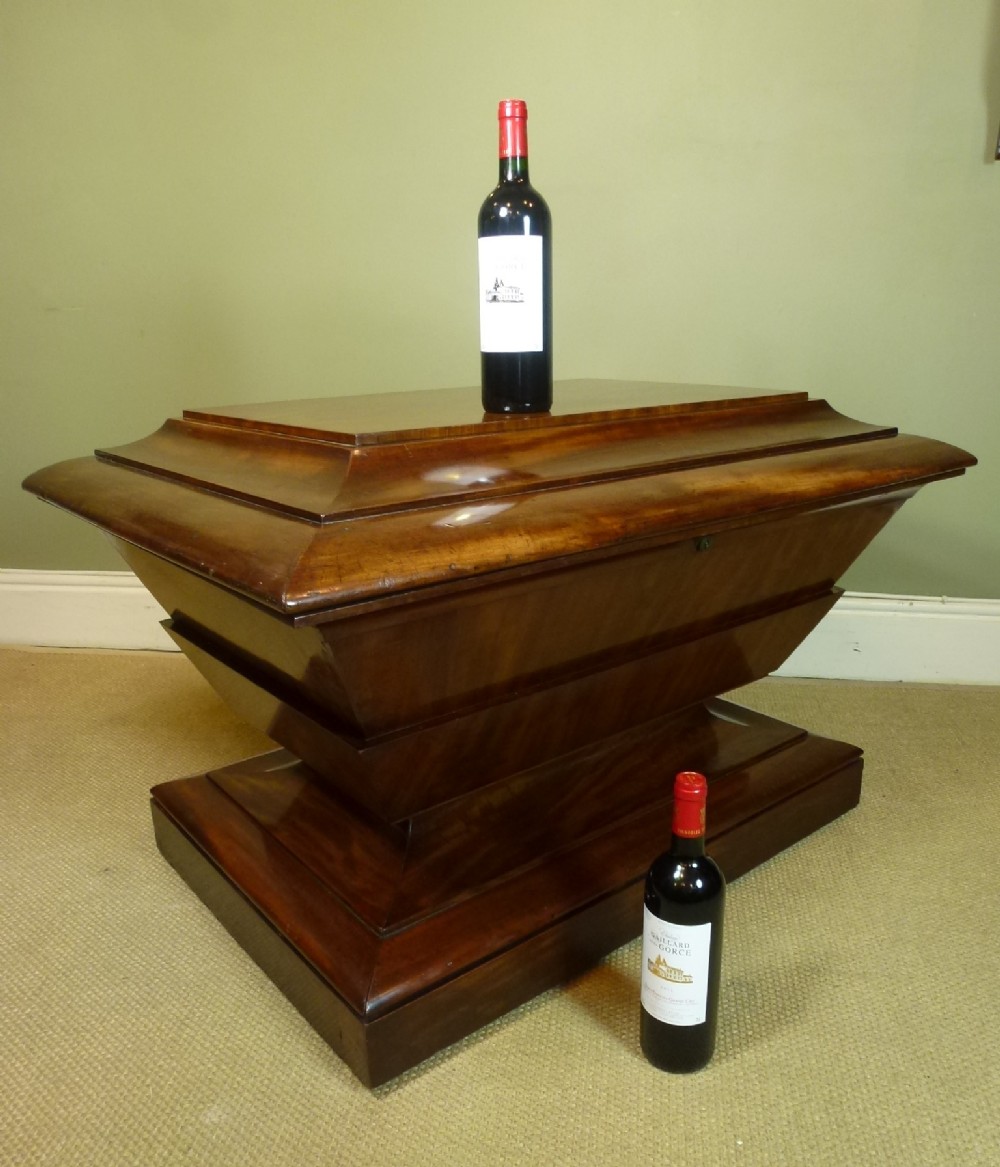 SUBSTANTIAL ANTIQUE WINE CELLARET
