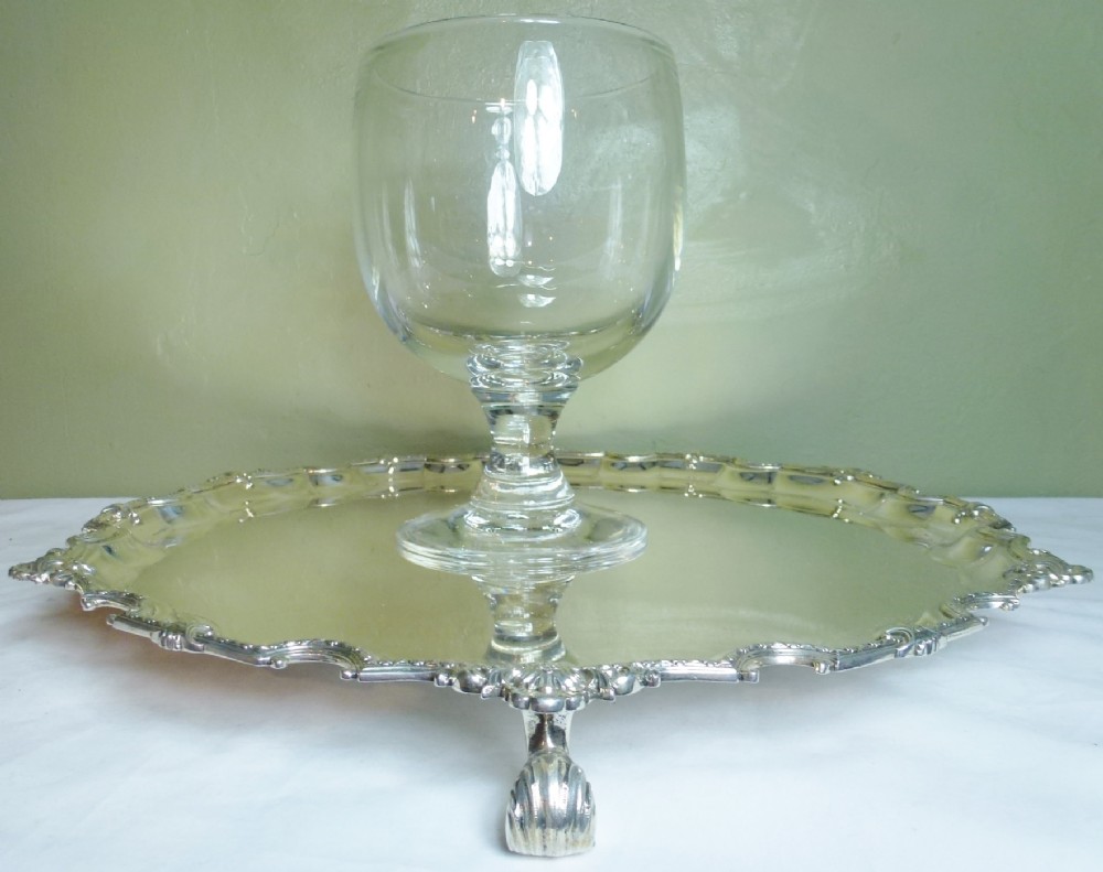 Extra large glass rummer
