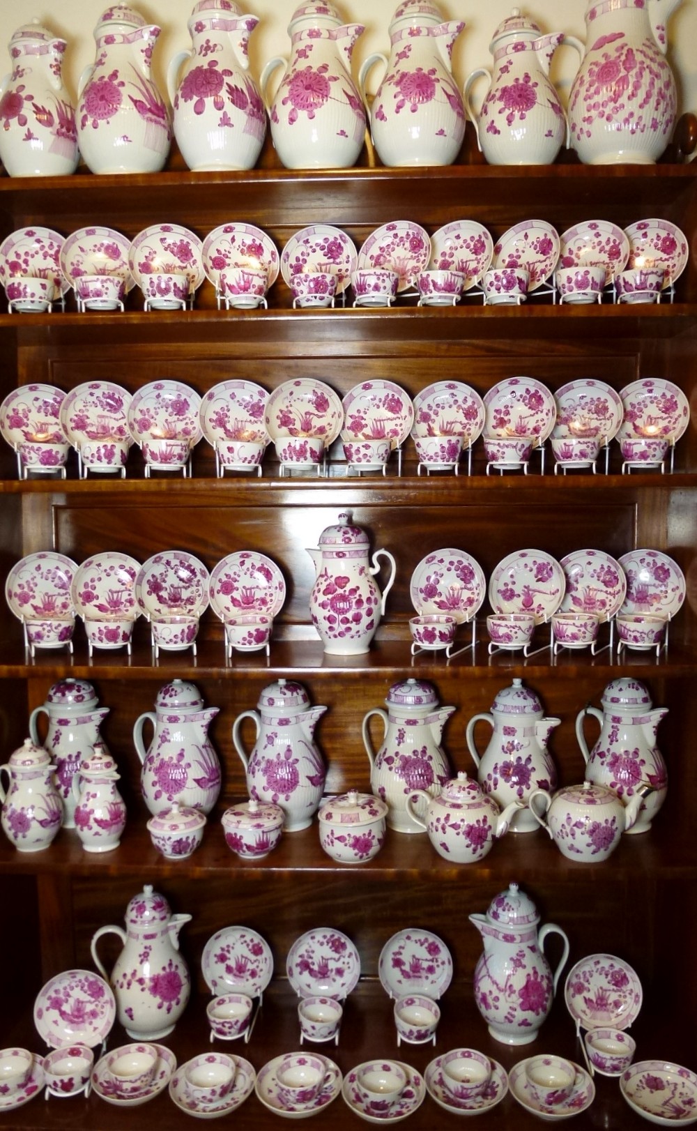 HUGE COLLECTION OF EARLY 19TH C COFFEE POTS ETC