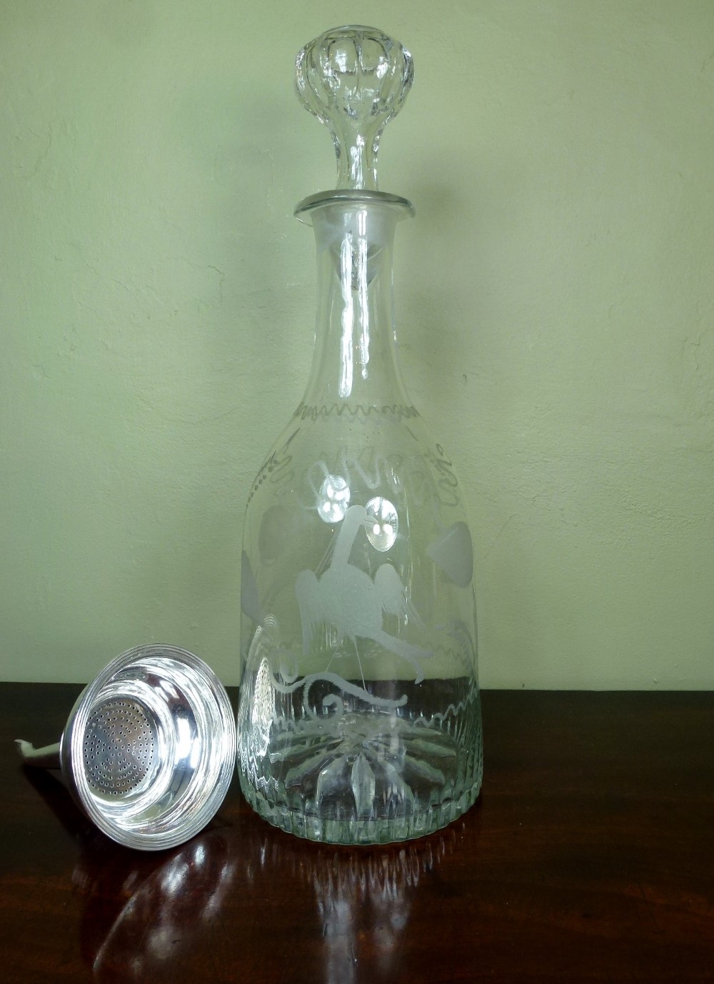 Mid-19th C decanter