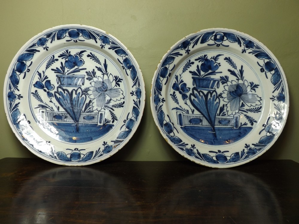 Pair of Delft chargers