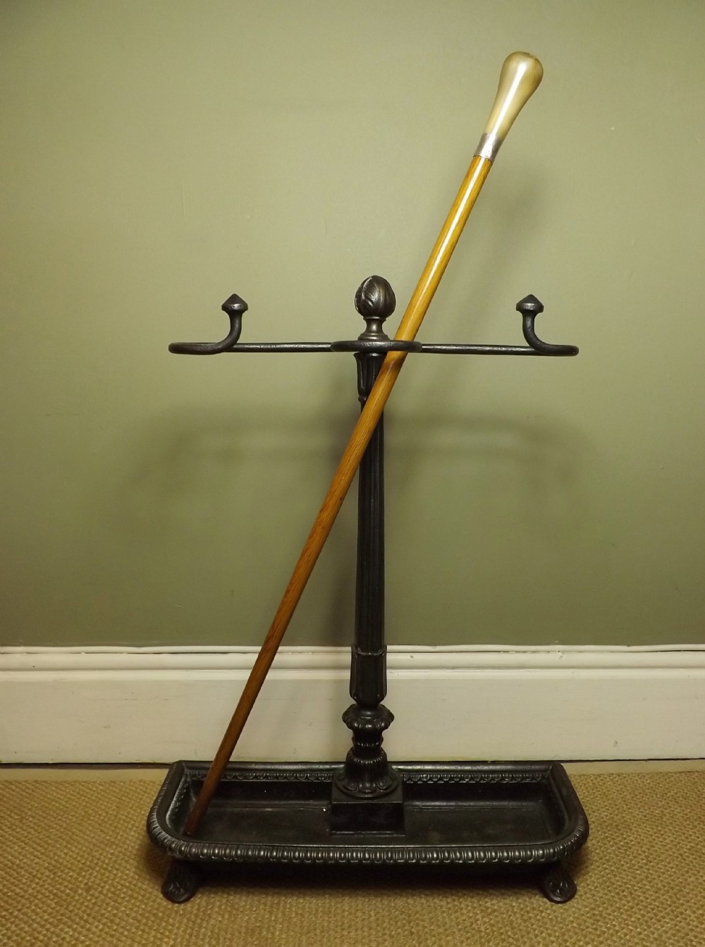 Cast iron stick stand