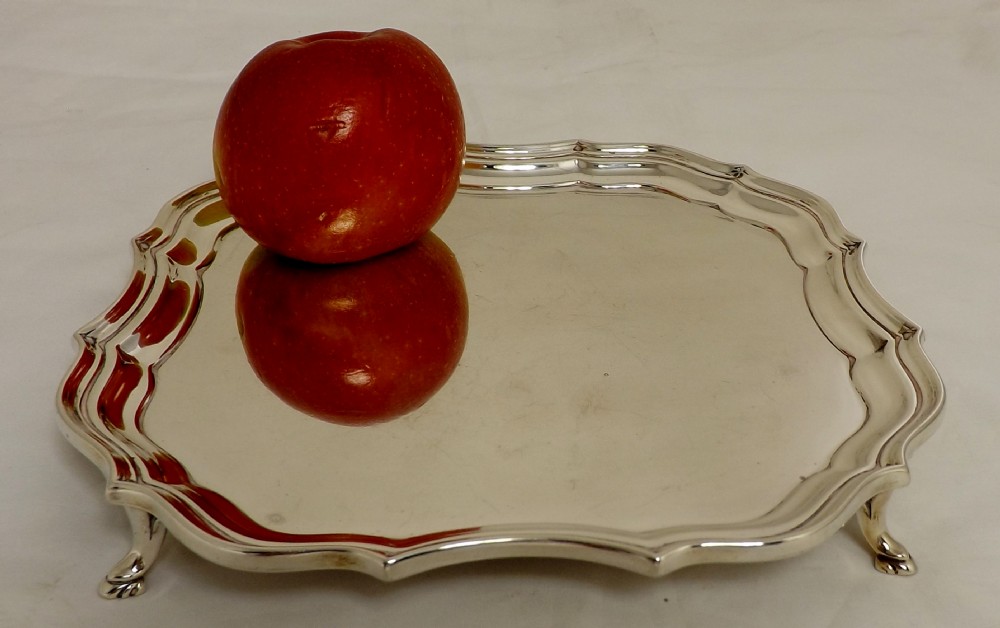Silver salver, 1923