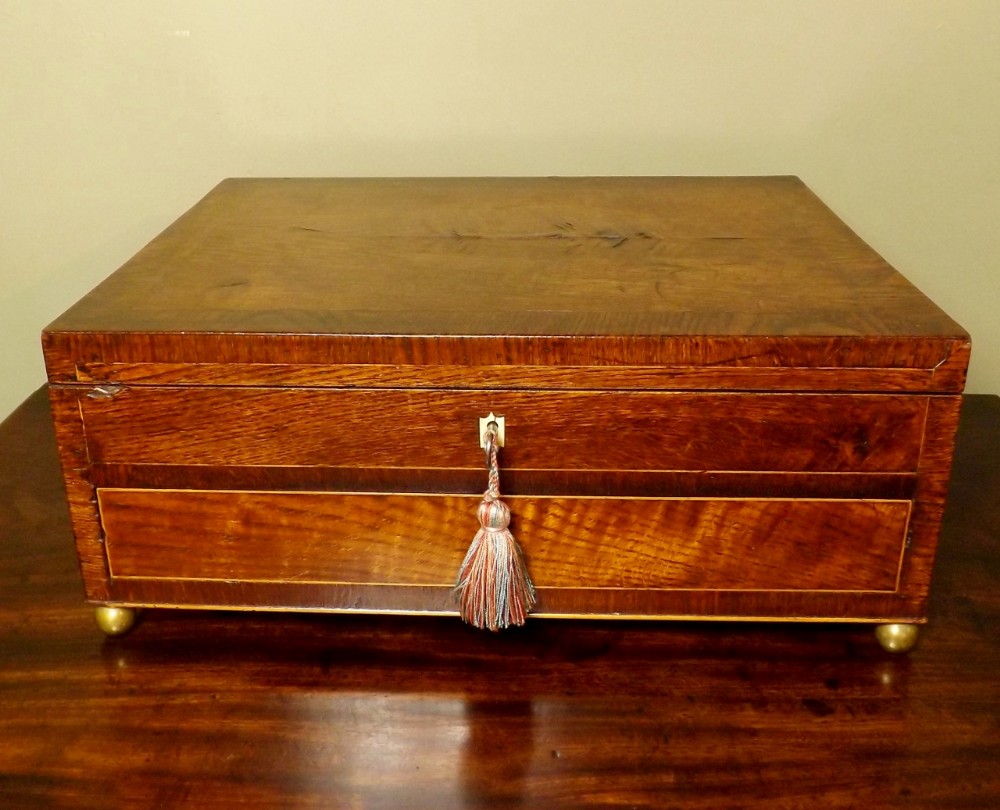 Large 19th C document box
