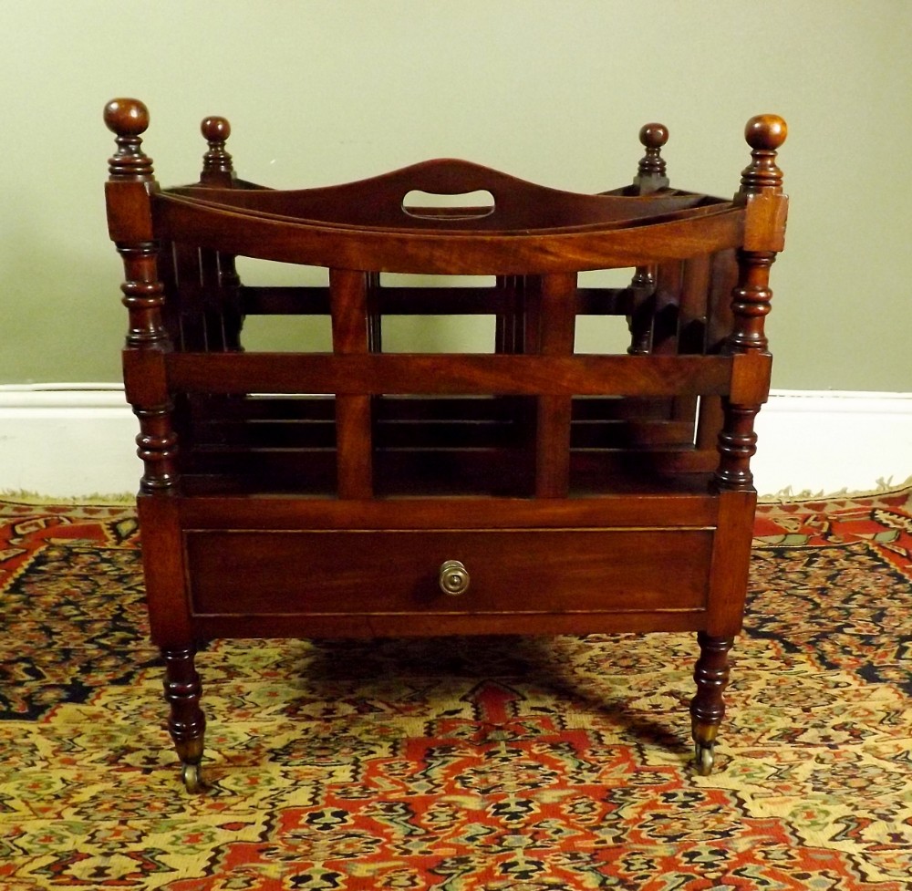 REGENCY MAHOGANY CANTERBURY