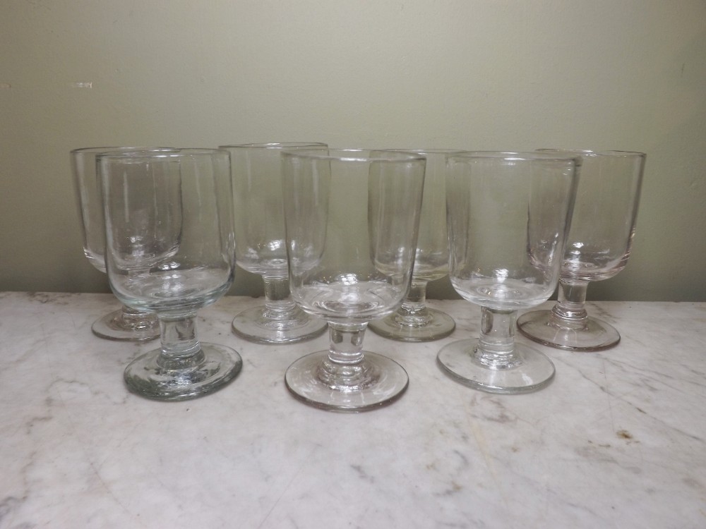 Collection of 19th C rummers