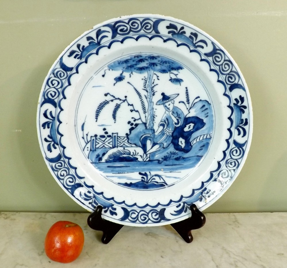 18th C Delft charger