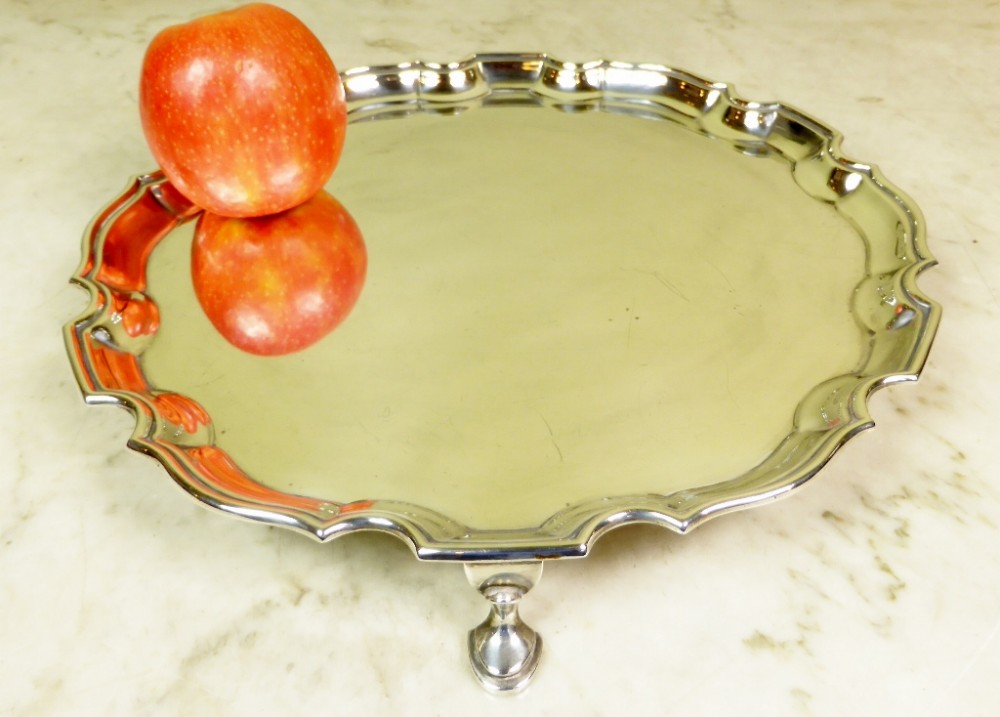 Silver salver, 1938