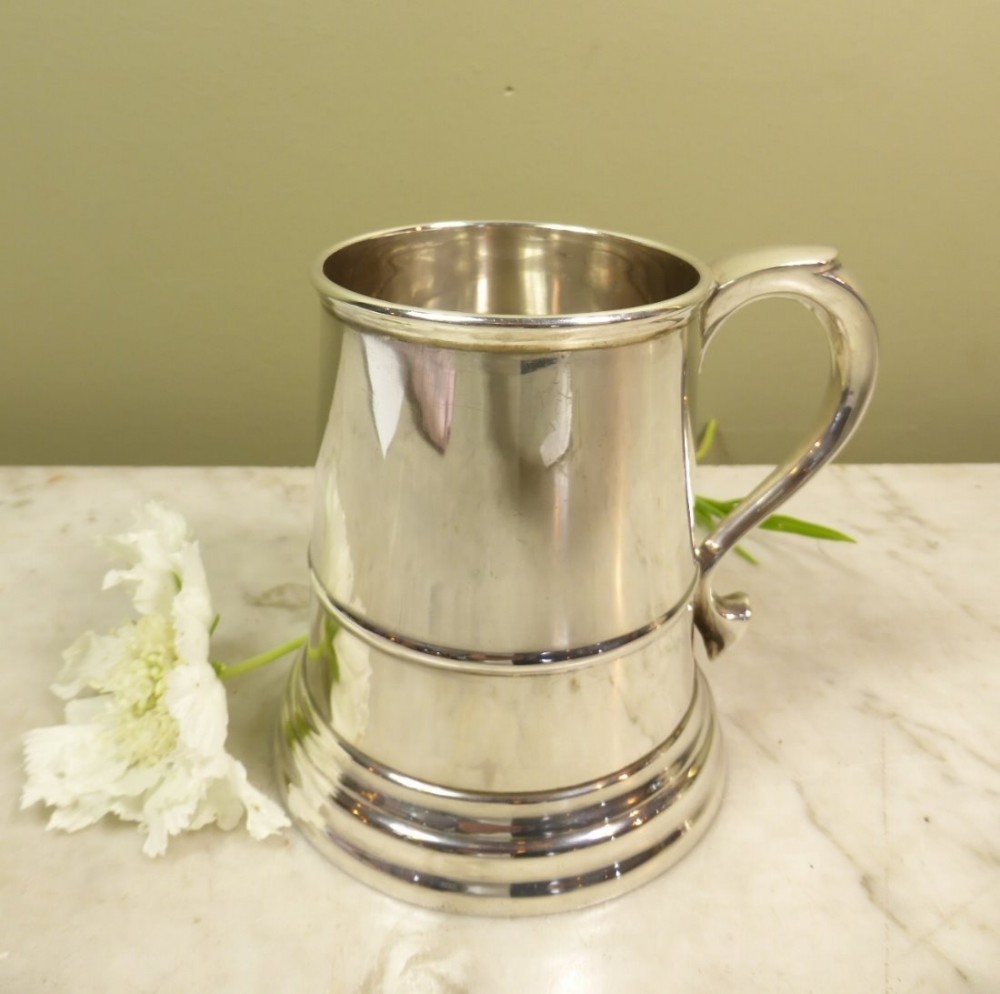 SILVER TANKARD 1927