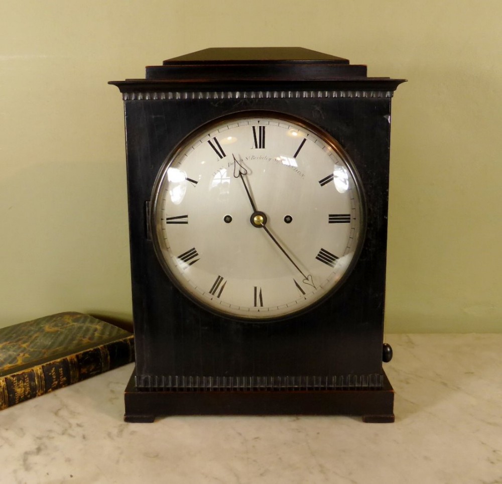 GOOD REGENCY BRACKET CLOCK C 1800