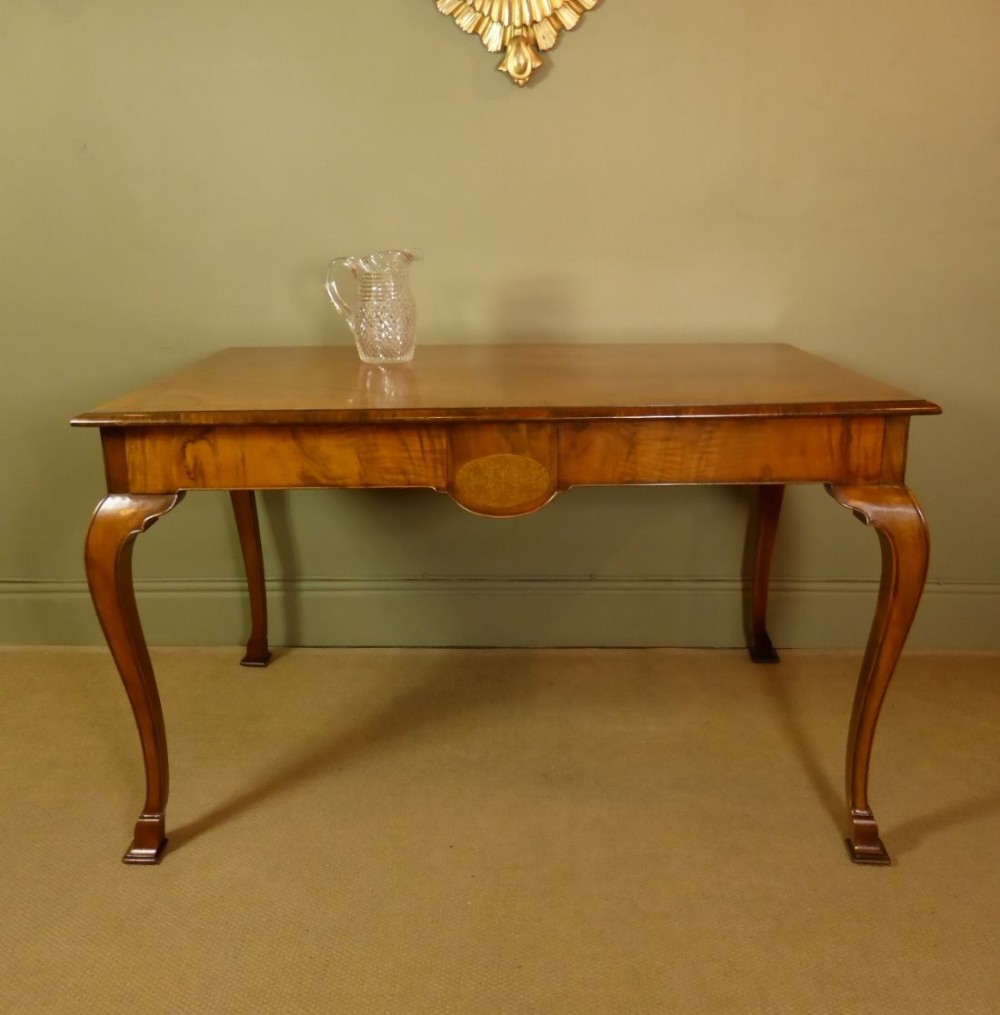 19TH C WALNUT TABLE BY GILL & REIGATE