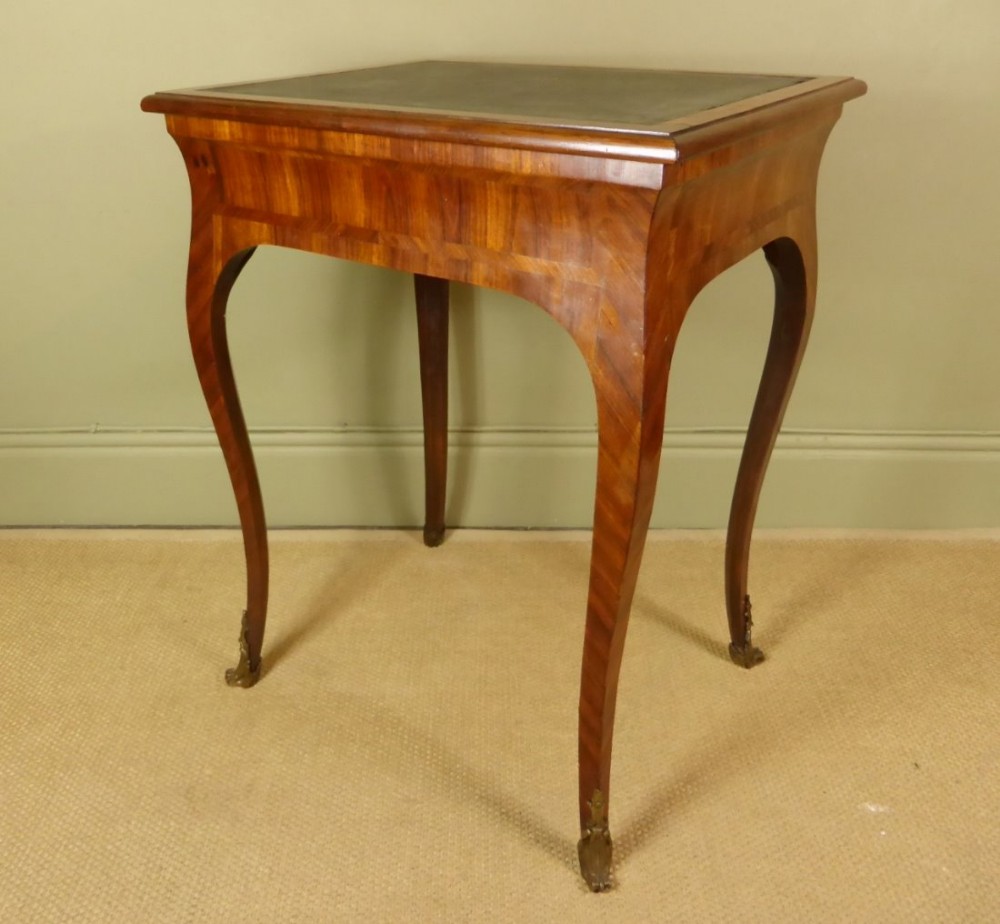 19TH C KINGWOOD WORK TABLE