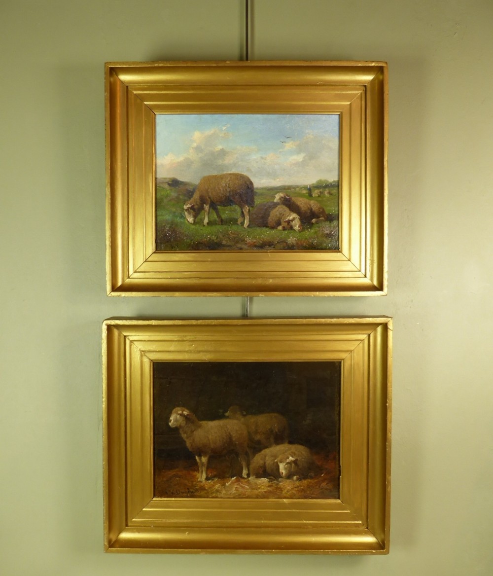 PAIR OF SIGNED OIL PAINTINGS