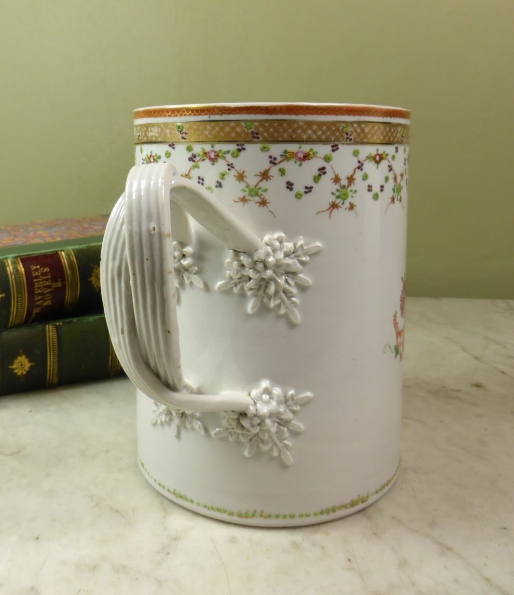 LARGE 19TH C MUG